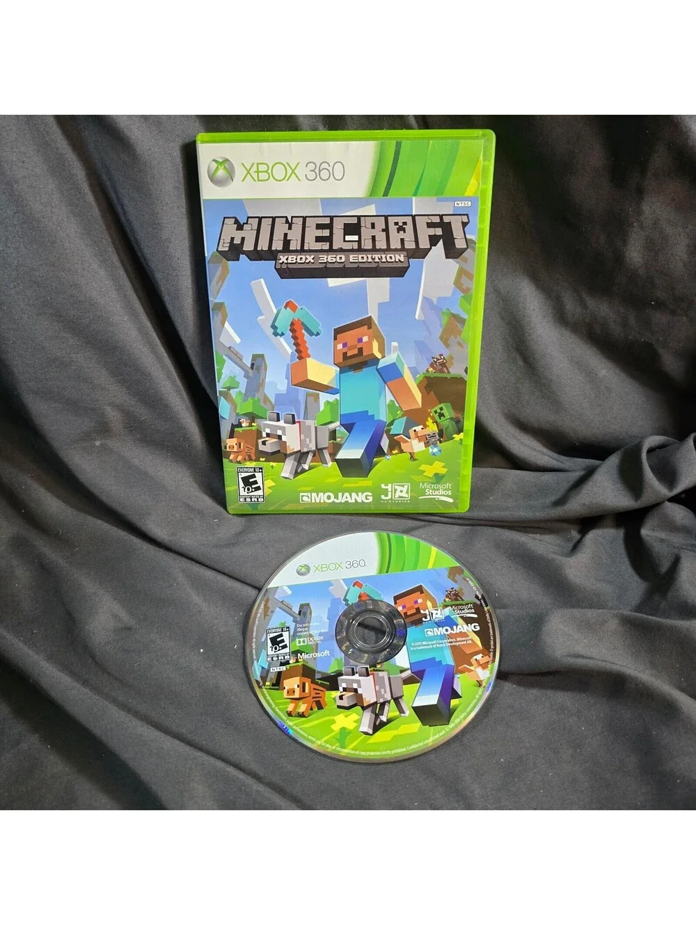 Minecraft (Microsoft Xbox 360) Authentic, tested/works